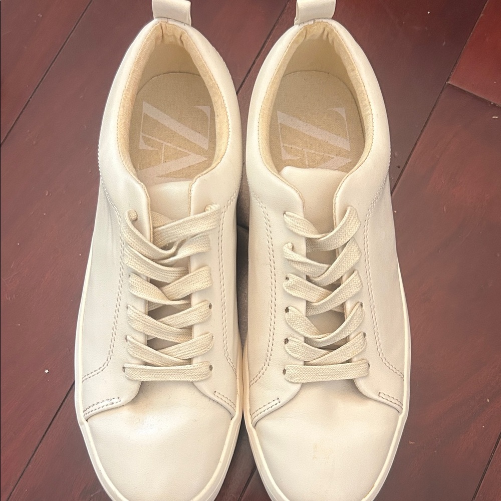 Zara Cream Women's Sneakers UNWORN
